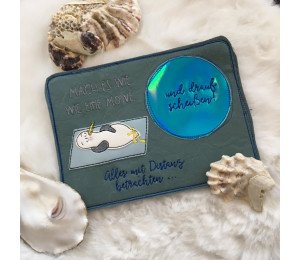 Stickdatei - ITH MugRug Möwe